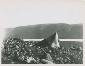 Image of Eskimo [Inughuit] seal skin tent